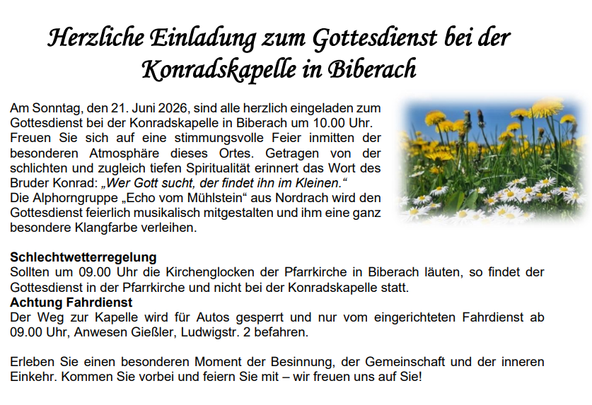 Quelle: Röm-kath. Kirchengemeinde Kinzigtal